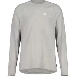 Maloja RotsteinM. Organic Cotton Langarmshirt - Grey Melange 0114