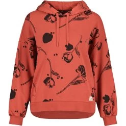 Maloja SaanersM. Organic Sweat Damen Kapuzenpullover - Rosehip Alpflower 8765