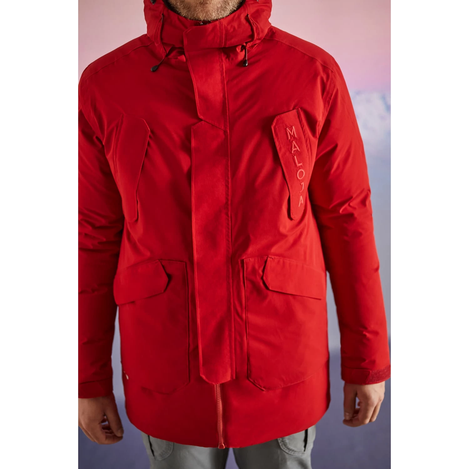 Maloja SaentisM. Urban ReDown Mantel - Midnight 8581 9 Maloja SaentisM. Urban ReDown Mantel - Midnight 8581 – Bild 9