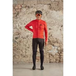 Maloja SalseraM. Cycle Jacke - Fire Red Stripe 8801 -Maloja maloja salseram 1531094 3