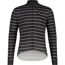 Maloja SalseraM. Cycle Jacke - Moonless Stripe 8248