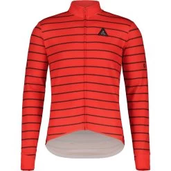 Maloja SalseraM. Cycle Jacke - Fire Red Stripe 8801