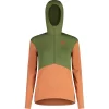 Maloja SchioM. Mountain Midlayer Hybrid Damen Langarmshirt - Moss 0560