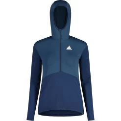 Maloja SchioM. Mountain Midlayer Hybrid Damen Langarmshirt - Midnight 8581