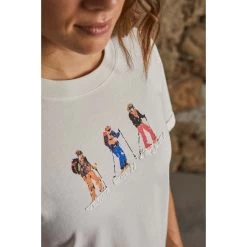 Maloja SchlarignaM. Organic Cotton Damen T-Shirt - Glacier Milk Freeride 8802 -Maloja maloja schlarignam 1532438