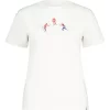 Maloja SchlarignaM. Organic Cotton Damen T-Shirt - Glacier Milk Nordic 8803