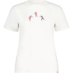 Maloja SchlarignaM. Organic Cotton Damen T-Shirt - Glacier Milk Nordic 8803