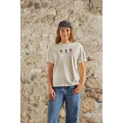 Maloja SchlarignaM. Organic Cotton Damen T-Shirt - Glacier Milk Freeride 8802 -Maloja maloja schlarignam 1532441