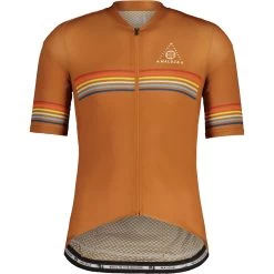 Maloja SchoberM. 1/2 Breeze Roadbike Trikot - Amber 7024