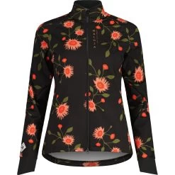 Maloja SedicaM. Thermal Windblock Damen Radjacke - Moonless Glowflower 8701