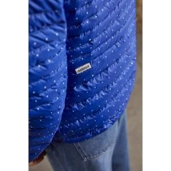 Maloja SeekareckM. Light Adventure ReDown Damen Kapuzen Anorak - Bright Cobalt Dotgrid 8779 -Maloja maloja seekareckm 1531150