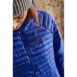 Maloja SeekareckM. Light Adventure ReDown Damen Kapuzen Anorak - Bright Cobalt Dotgrid 8779 -Maloja maloja seekareckm 1531152