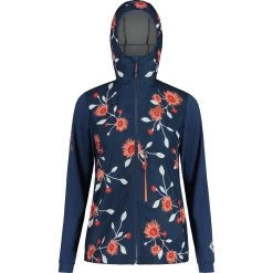 Maloja SennesM. Damen Alpine Hybrid Jacke - Midnight Glowflower 8696