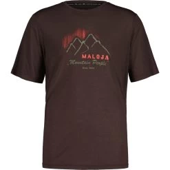 Maloja SichliM. Mountain T-Shirt - Chocolate 8775