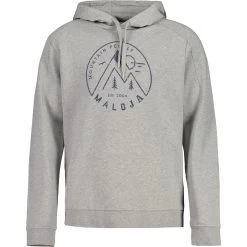 Maloja SoffrancoM. Organic Sweat Kapuzenpullover - Grey Melange 0114