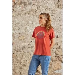 Maloja SorapissM. Organic Hemp Damen T-Shirt - Rosehip 8674 -Maloja maloja sorapissm 1418166
