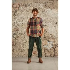 Maloja TendreM. Organic Flanell Shirt - Chocolate Multi 8785 -Maloja maloja tendrem 1532773 1