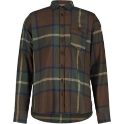 Maloja TendreM. Organic Flanell Shirt - Chocolate Multi 8785