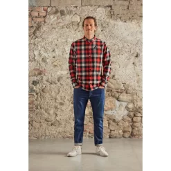 Maloja TomaroM. Organic Hanf Shirt - Deep Forest Multi 8794 -Maloja maloja tomarom 1532245 1