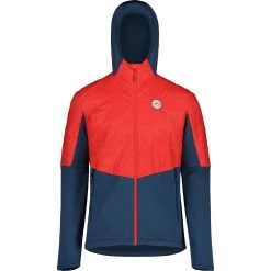 Maloja ToronM. Mountain Hybrid Jacke - Fire Red Multi 8800