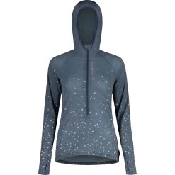 Maloja VajoletM. Mountain Midlayer Damen Langarmshirt - Midnight 8581