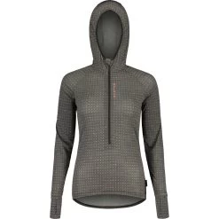 Maloja VajoletM. Mountain Midlayer Damen Langarmshirt - Moonless 0817