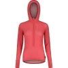 Maloja VajoletM. Mountain Midlayer Damen Langarmshirt - Raspberry 0311