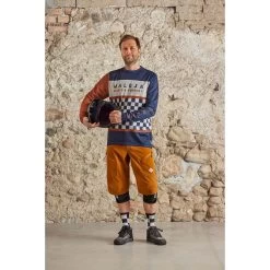 Maloja ValendasM. Dirt Langarmshirt - Moonless Multi 0821 -Maloja maloja valendasm 1419475