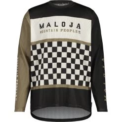 Maloja ValendasM. Dirt Langarmshirt - Moonless Multi 0821