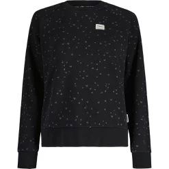 Maloja ValladaM. Organic Damen Sweatshirt - Moonless Flying Hearts 8628