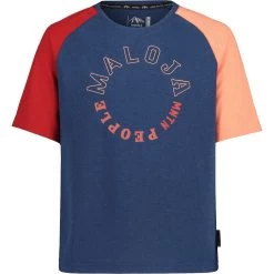 Maloja ValspregnaG. Enduro Kinder T-Shirt - Midnight Multi 8618