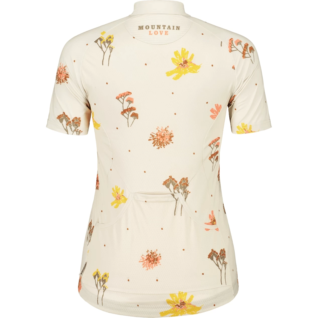 Maloja VanilM. AOP 1/2 Cycle Damentrikot - Glacier Milk 8585 2 Maloja VanilM. AOP 1/2 Cycle Damentrikot - Glacier Milk 8585 – Bild 2