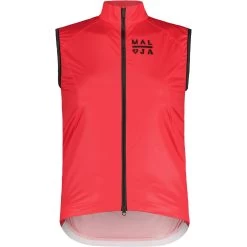 Maloja VeldaM. Damen Rennrad Weste - Raspberry 0311