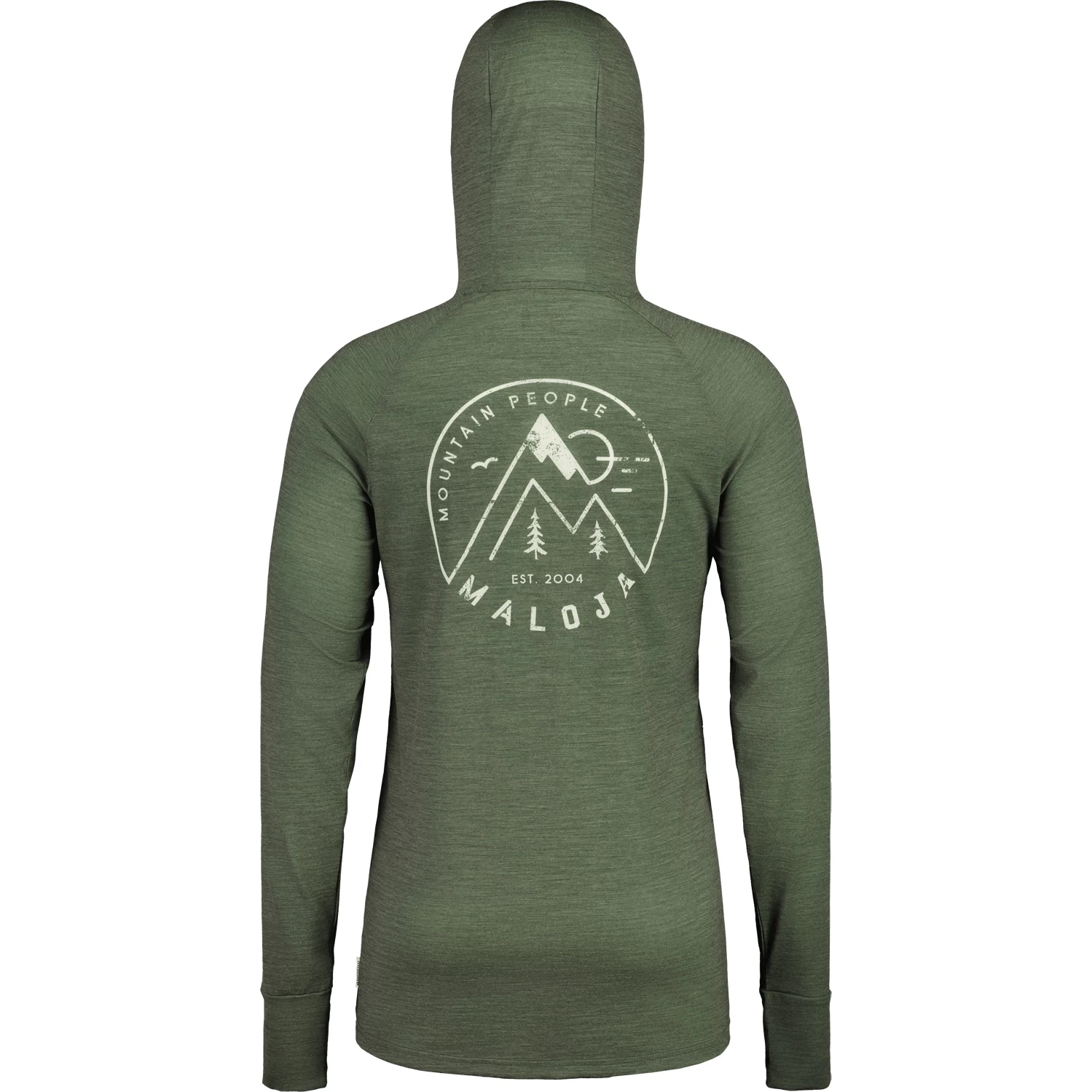 Maloja ZordoM. Mountain Midlayer Langarmshirt - Deep Forest 0550 2 Maloja ZordoM. Mountain Midlayer Langarmshirt - Deep Forest 0550 – Bild 2